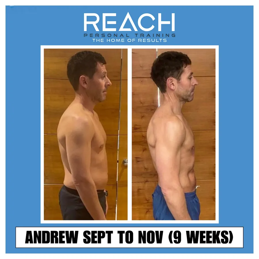 Andrew — 9 week fat loss transformation