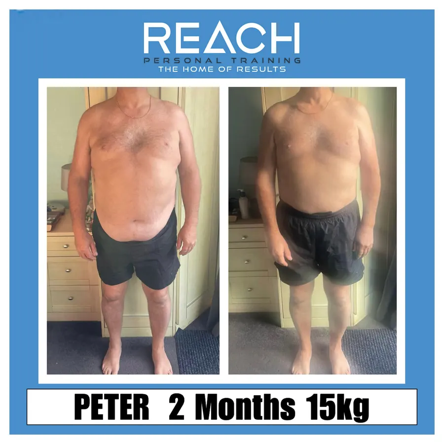 Peter — 15kg fat loss in 2 months