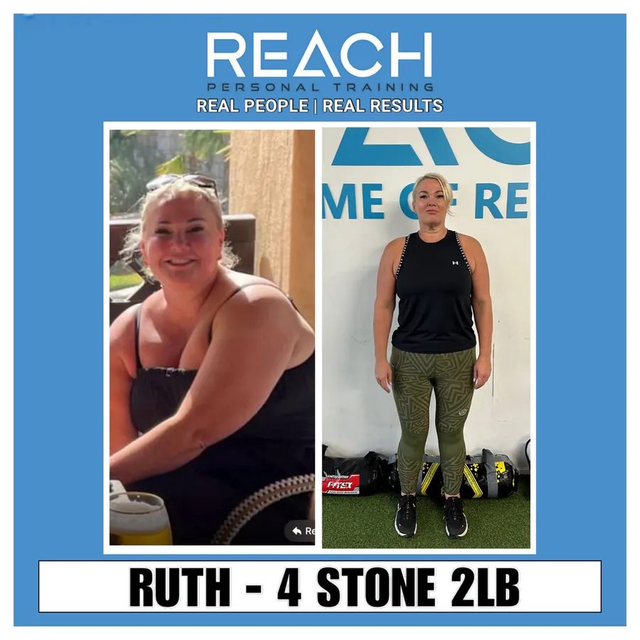 Ruth — 4 stone 2lb fat loss transformation