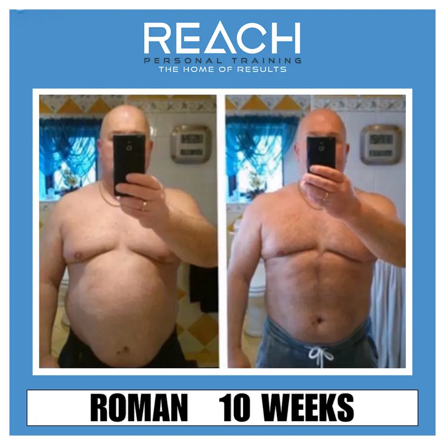 Roman — 12kg fat loss transformation over 10 weeks