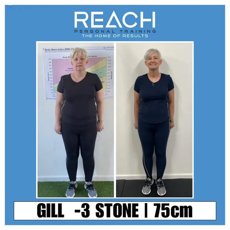 Gill — 3 stone fat loss transformation