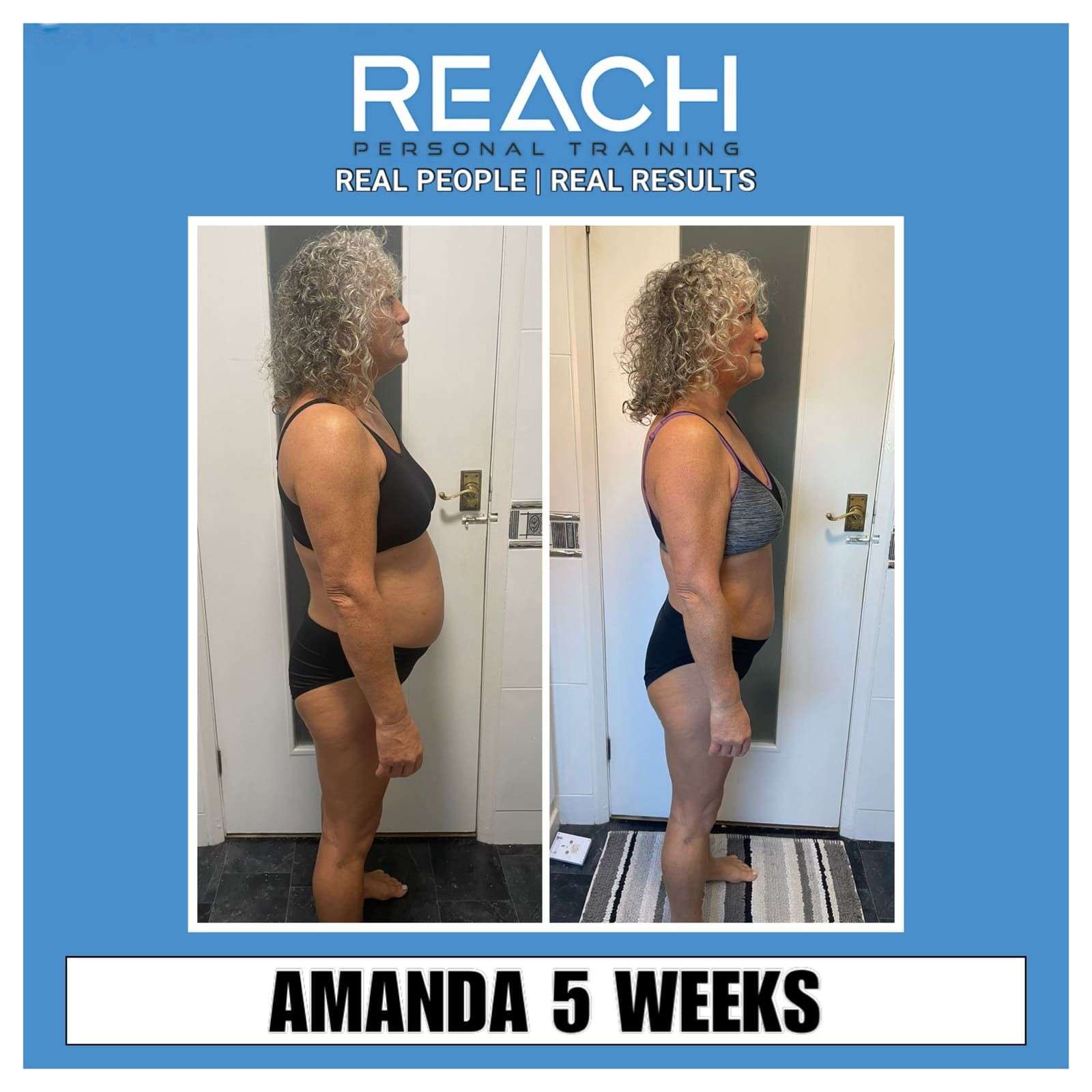 Amanda's transformation